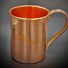 Copper Mug- Trout & Flies