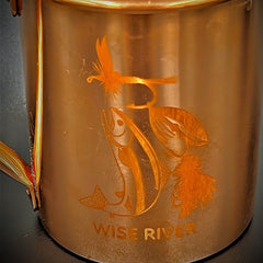 Copper Mug- Trout & Flies